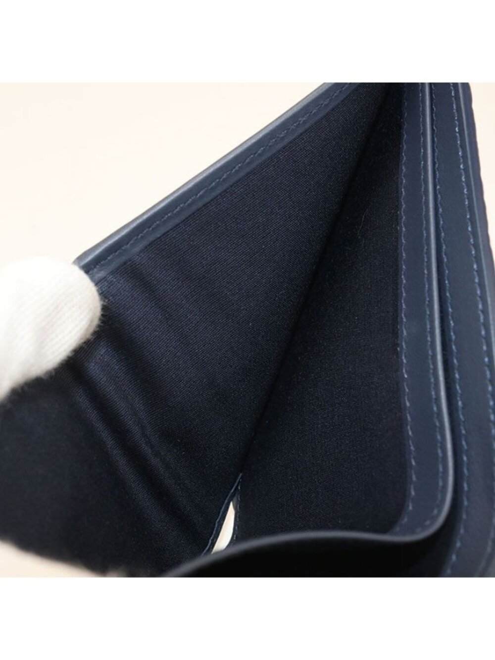 Dior Bifold Wallet Gravity Out Line Leather - Picture 5 of 7